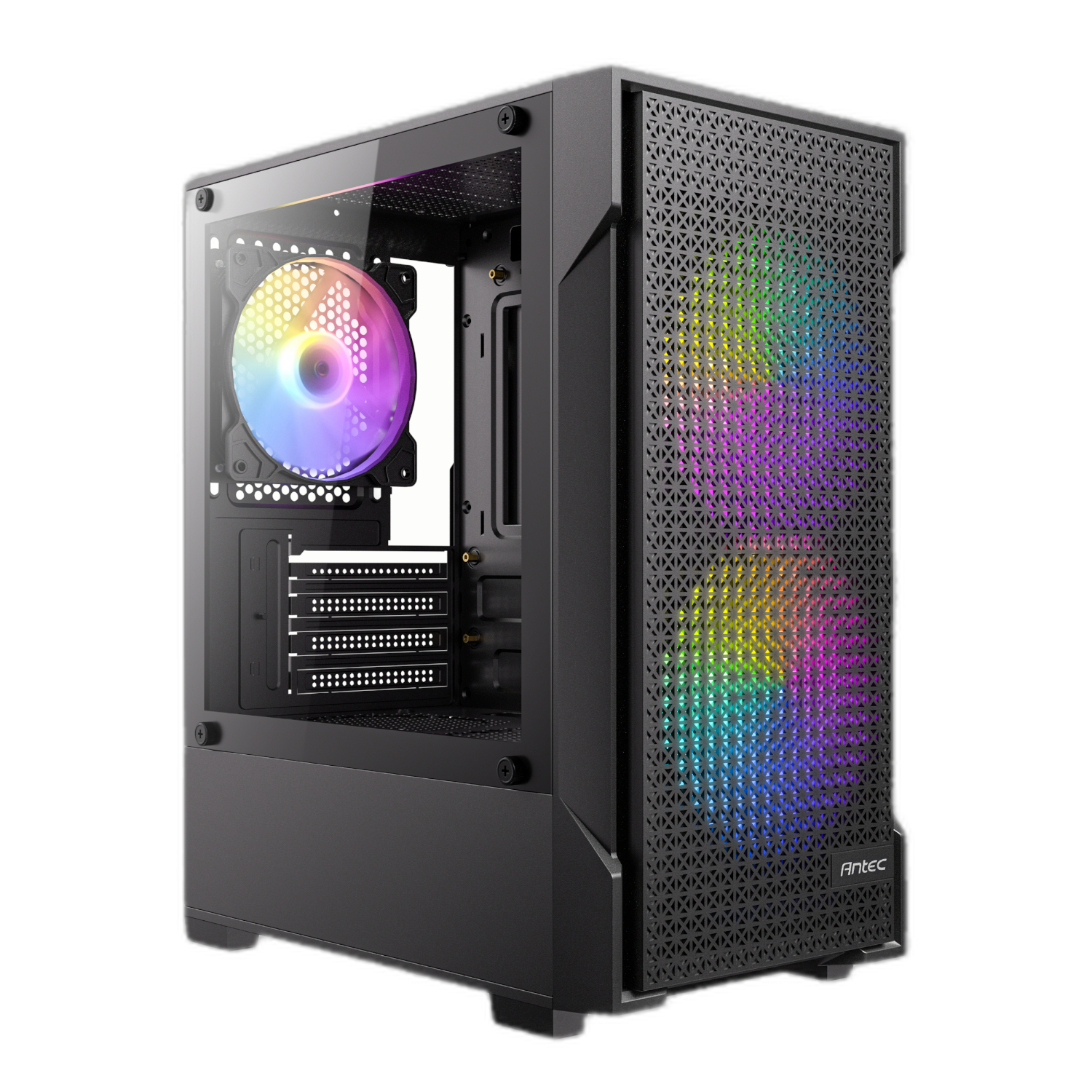 Antec VX100M ARGB Micro-ATX Mini Tower Gaming Chassis