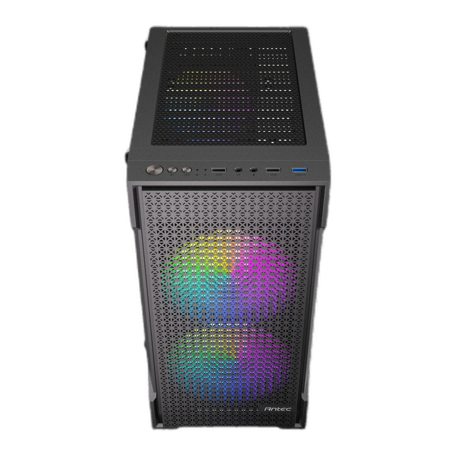 Antec VX100M ARGB Micro-ATX Mini Tower Gaming Chassis - Image 2