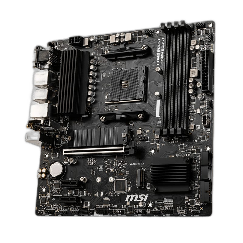 MSI B550M PRO-VDH WIFI AMD AM4 MATX Gaming Motherboard - Image 4