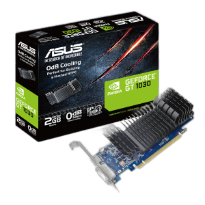 ASUS GeForce GT1030 2GB GDDR5 Low Profile Silent Graphics Card
