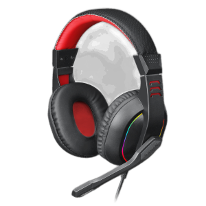 Redragon Over-Ear ARES Aux RGB Gaming Headset - Black