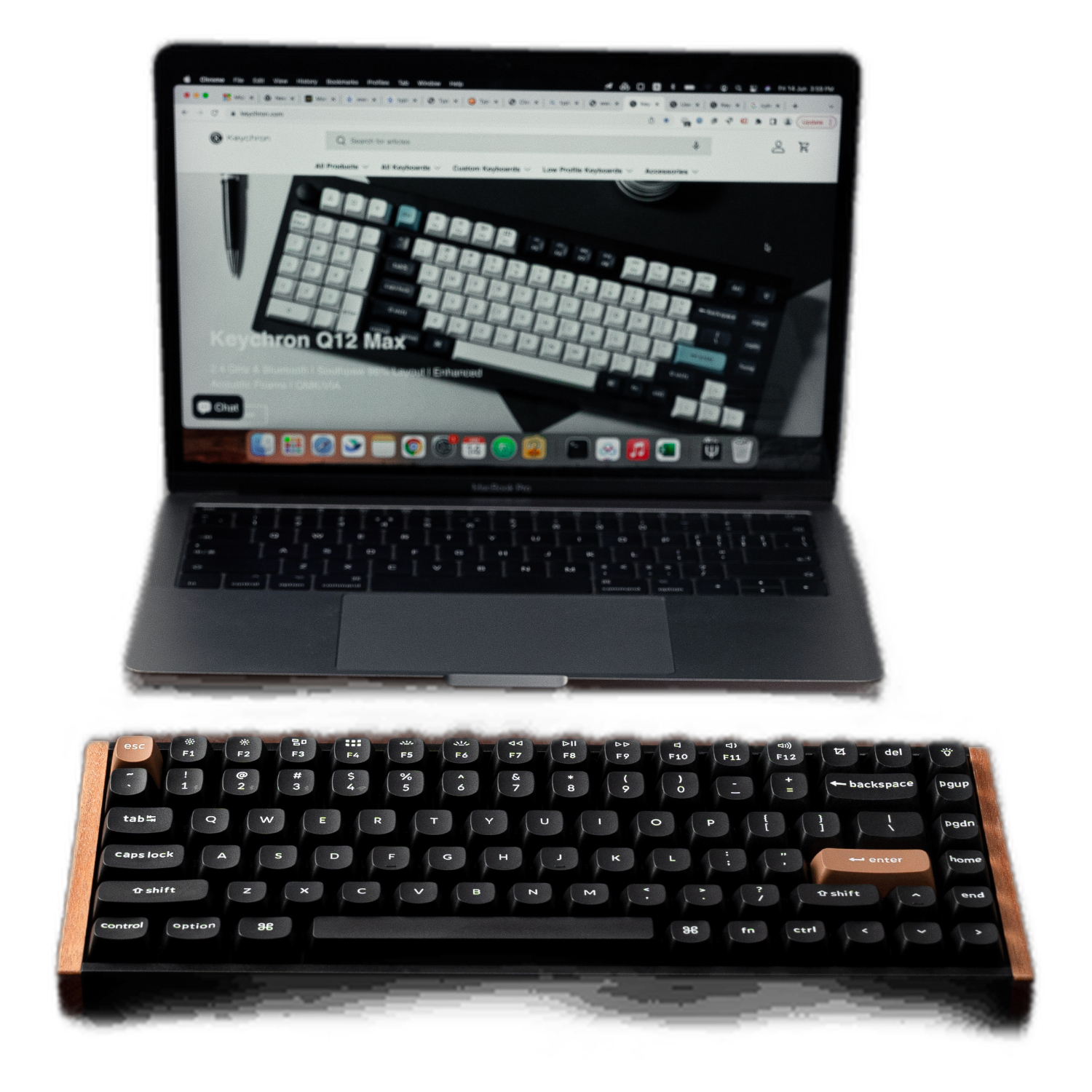 Keychron K2 HE Wireless Special Edition Magnetic Custom Keyboard | NEBULA Switch – Black - Image 5