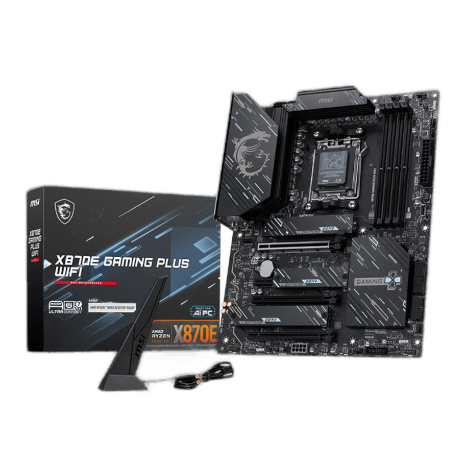 MSI X870E Gaming Plus WIFI AM5 ATX Gaming Motherboard