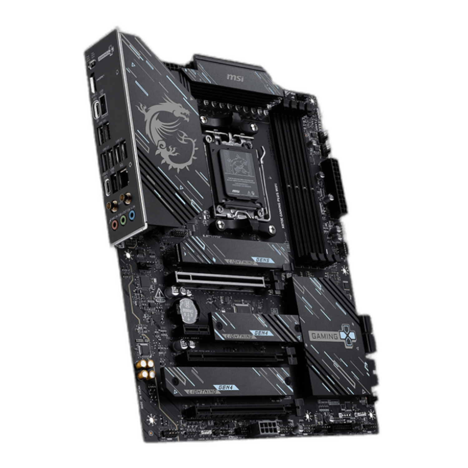 MSI X870E Gaming Plus WIFI AM5 ATX Gaming Motherboard - Image 4