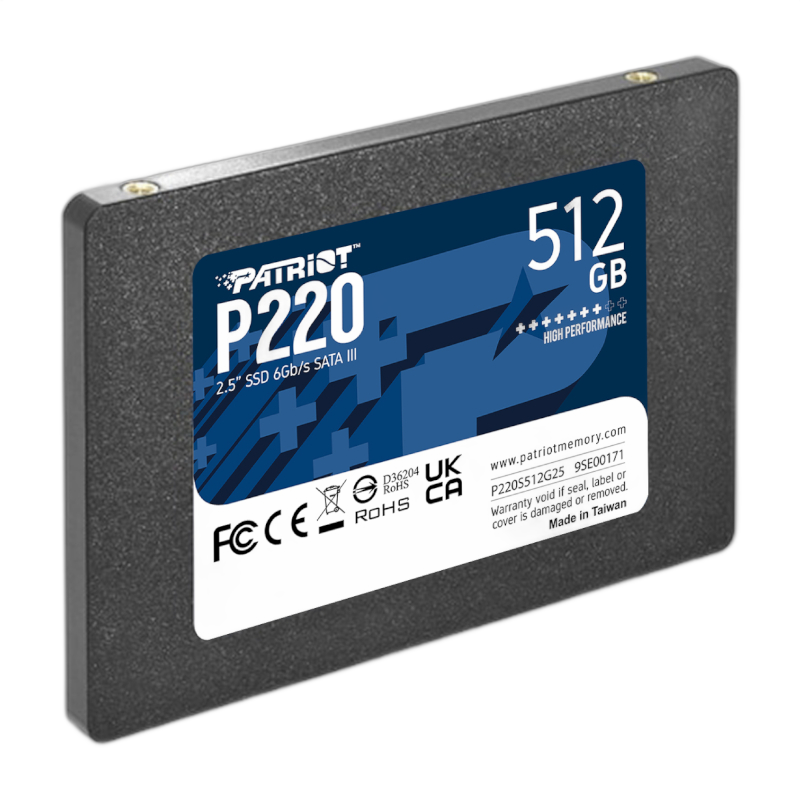 Patriot P220 512GB 2.5" SSD - Image 3