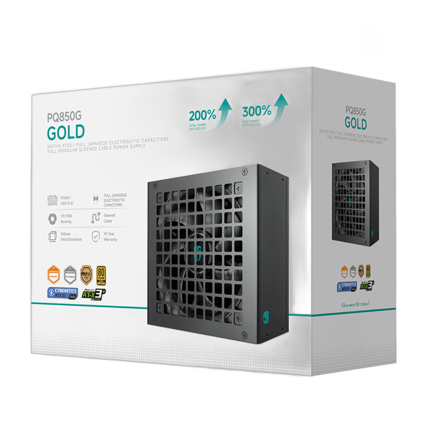 DeepCool PQ850M 850W 80 PLUS GOLD Fully Modular Power Supply - Image 6