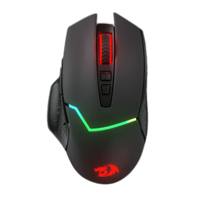 REDRAGON Mirage Pro 8000DPI RGB Wireless Gaming Mouse - Black