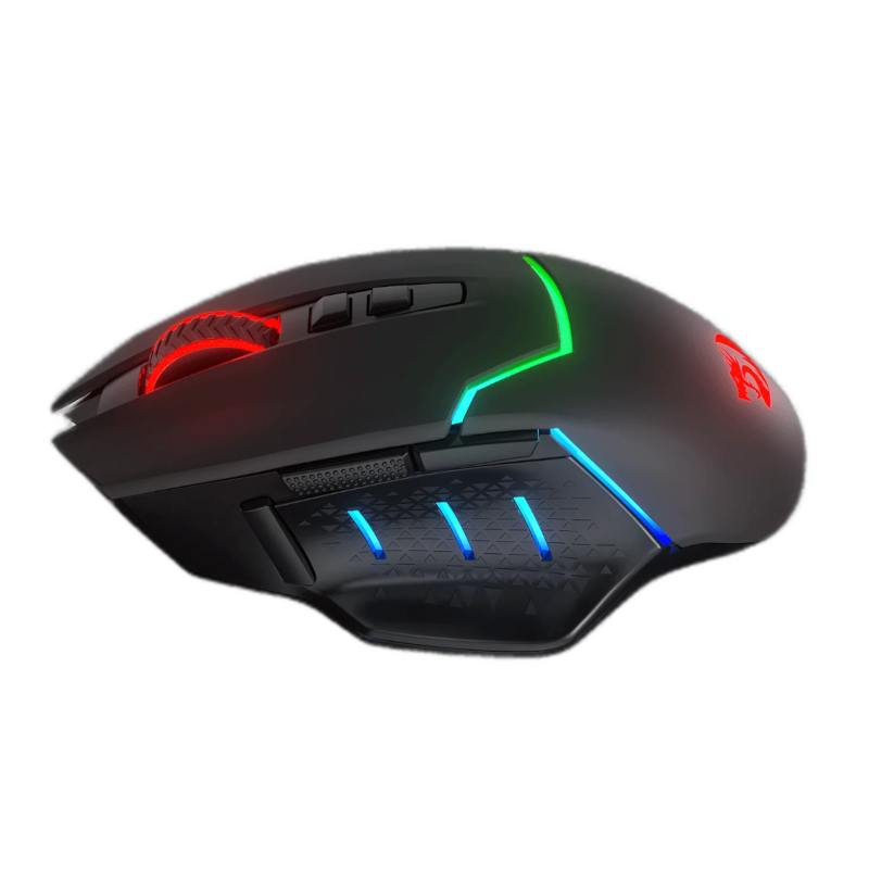 REDRAGON Mirage Pro 8000DPI RGB Wireless Gaming Mouse - Black - Image 5