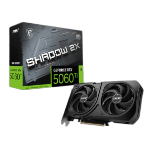MSI GeForce RTX 5060 Ti SHADOW 2X OC PLUS 128-bit GDDR7 8GB Graphics Card