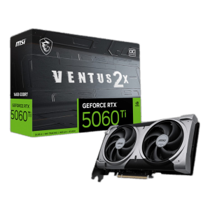 MSI GeForce RTX 5060 Ti VENTUS 2X OC PLUS 16GB GDDR7 Graphics Card