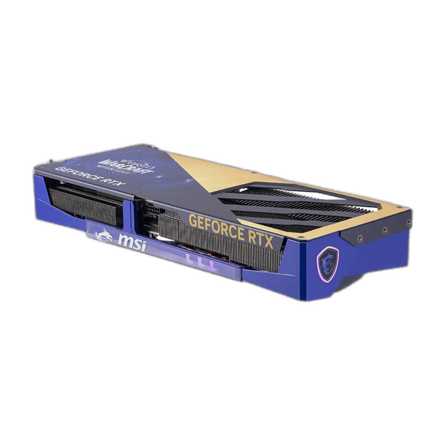 MSI GeForce RTX 5070 12GB World of Warcraft MIDNIGHT VOID EDITION OC Graphics Card - Image 6