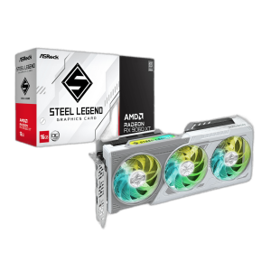 ASRock Radeon RX9060 XT Steel Legend 16G Graphics Card