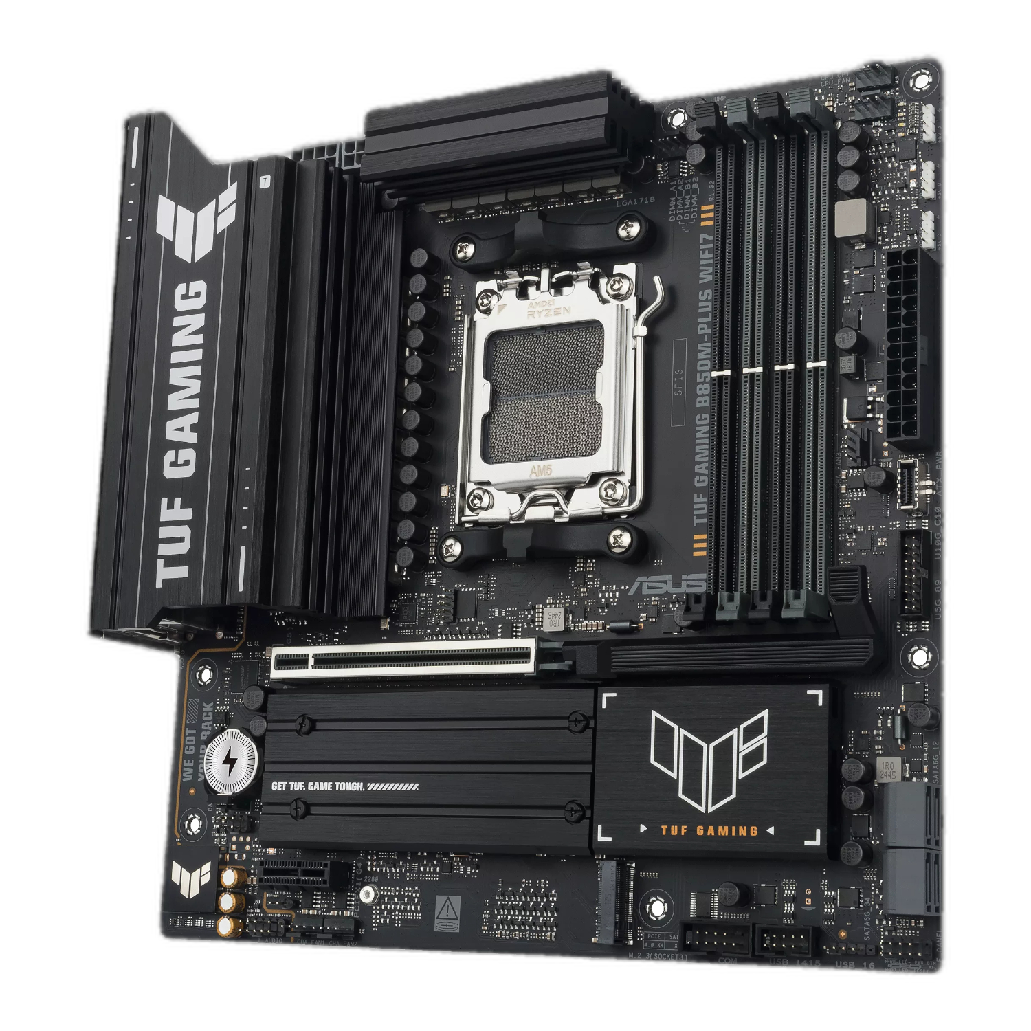 ASUS TUF Gaming B850M-Plus WIFI AMD AM5 M-ATX Gaming Motherboard - Image 4