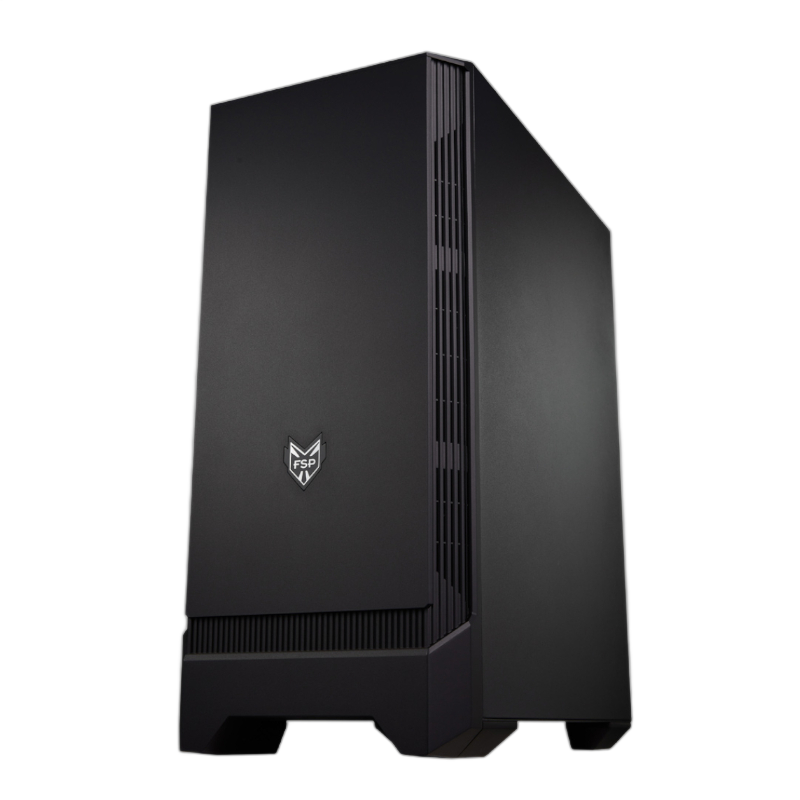 FSP CMT260 ATX Gaming Chassis - Black - Image 5