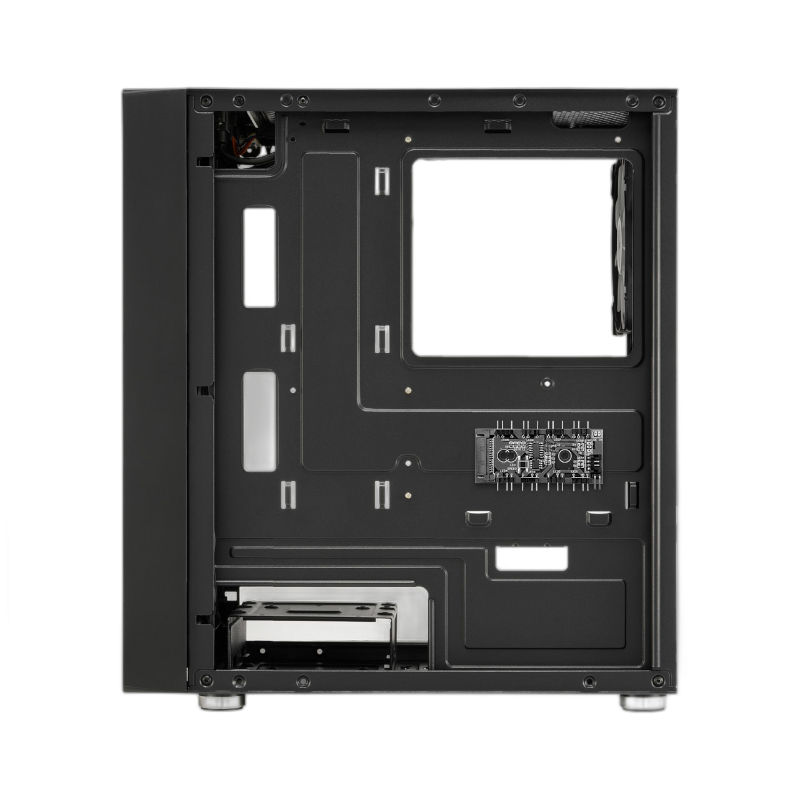 FSP CST130A Micro-ATX Gaming Chassis - Black - Image 4