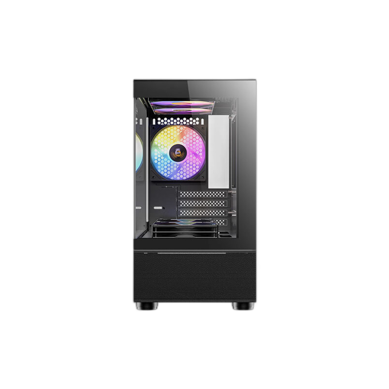 Antec CX200M Elite Micro-ATX | ITX RGB Mini-Tower Gaming Chassis - Black - Image 3