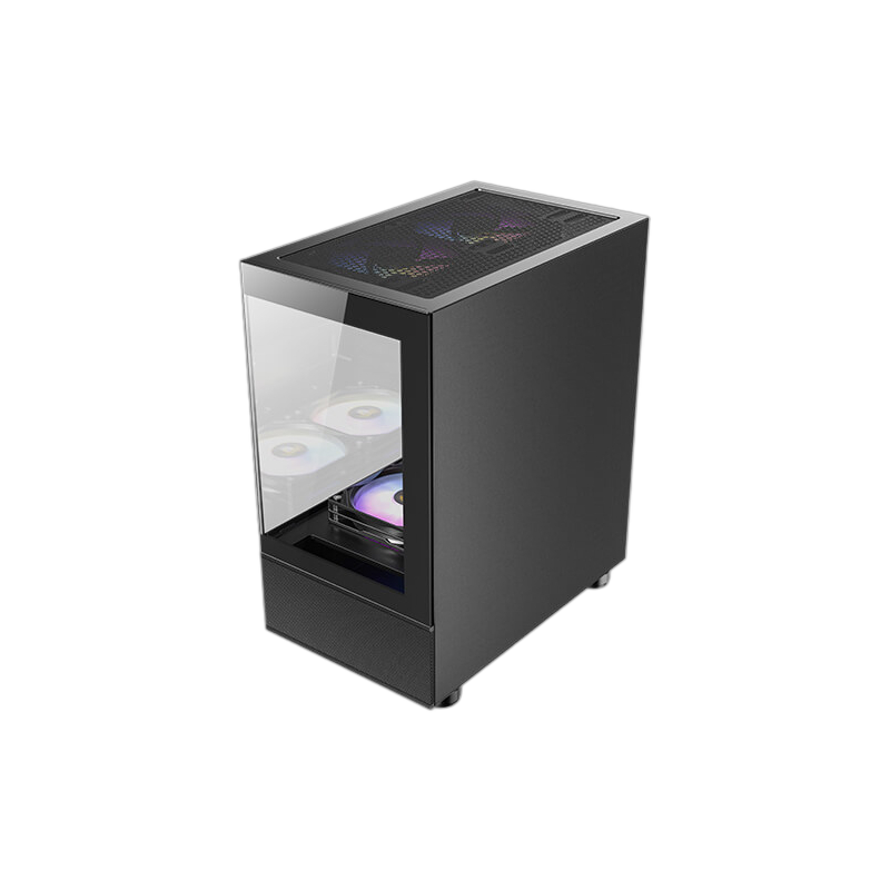 Antec CX200M Elite Micro-ATX | ITX RGB Mini-Tower Gaming Chassis - Black - Image 5