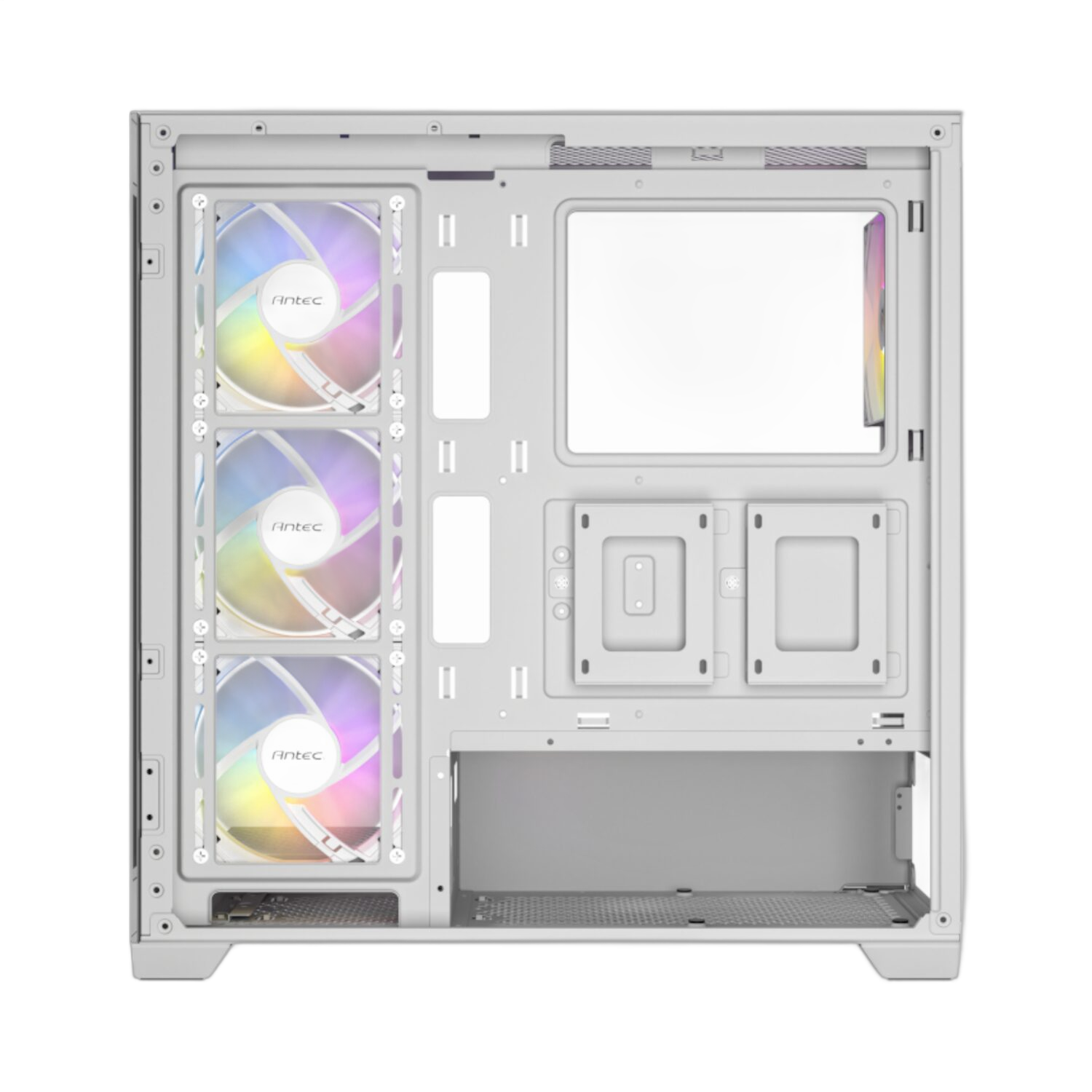 Antec CX300 ATX ARGB Gaming Chassis - White - Image 4