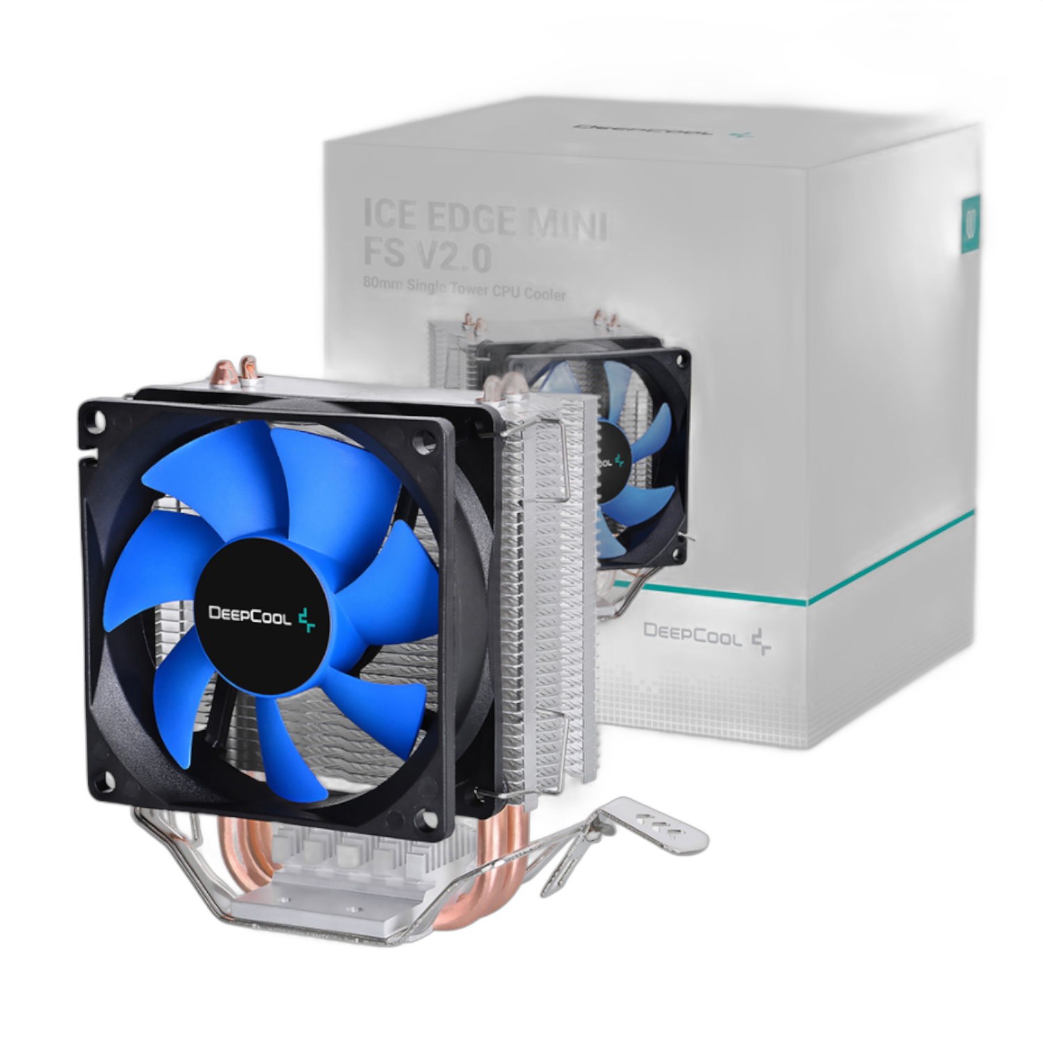 DeepCool Ice Edge Mini FS V2.0 80mm CPU Air Cooler - Blue