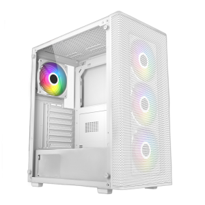 FSP M220 ATX Mid Tower Gaming Chassis - White