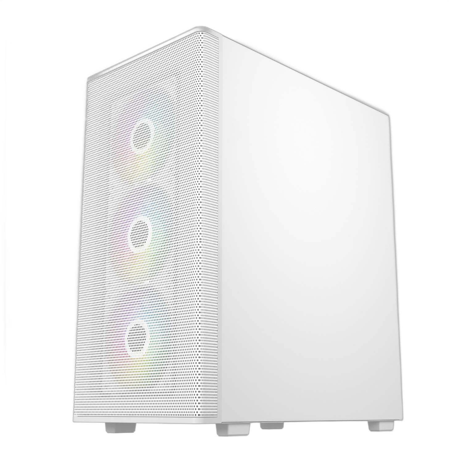 FSP M220 ATX Mid Tower Gaming Chassis - White - Image 5