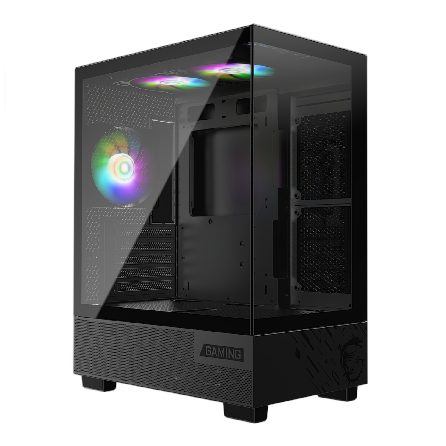 MSI PAG PANO M110A Micro-ATX Gaming Chassis – Black