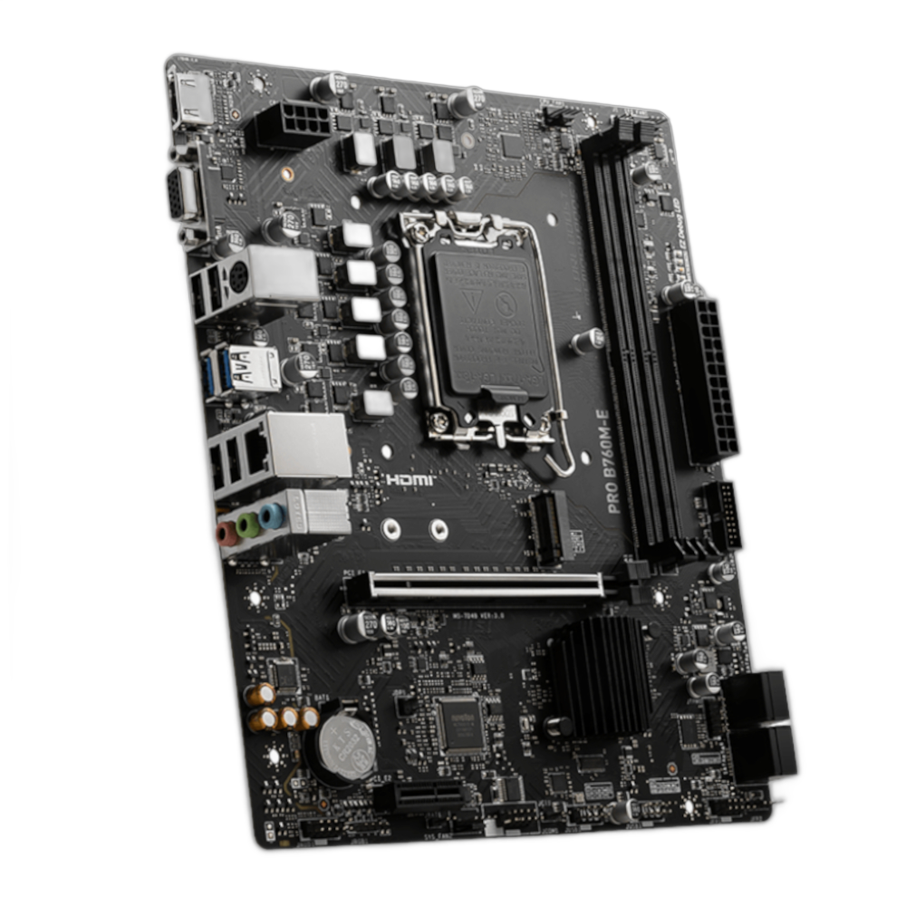 MSI B760M-E PRO DDR5 LGA1700 M-ATX Motherboard - Image 4