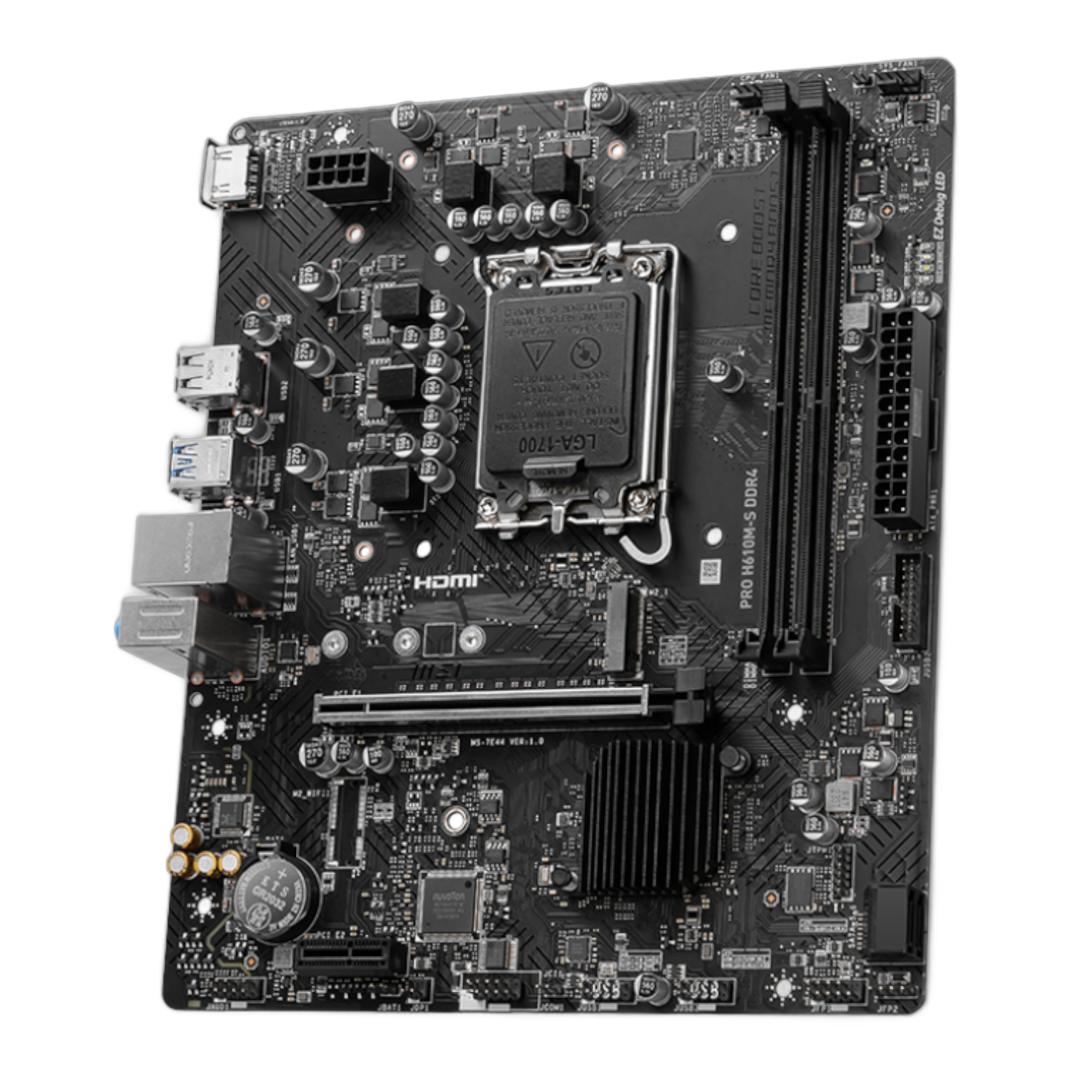 MSI H610M-S PRO LGA1700 M-ATX DDR4 Motherboard - Image 4