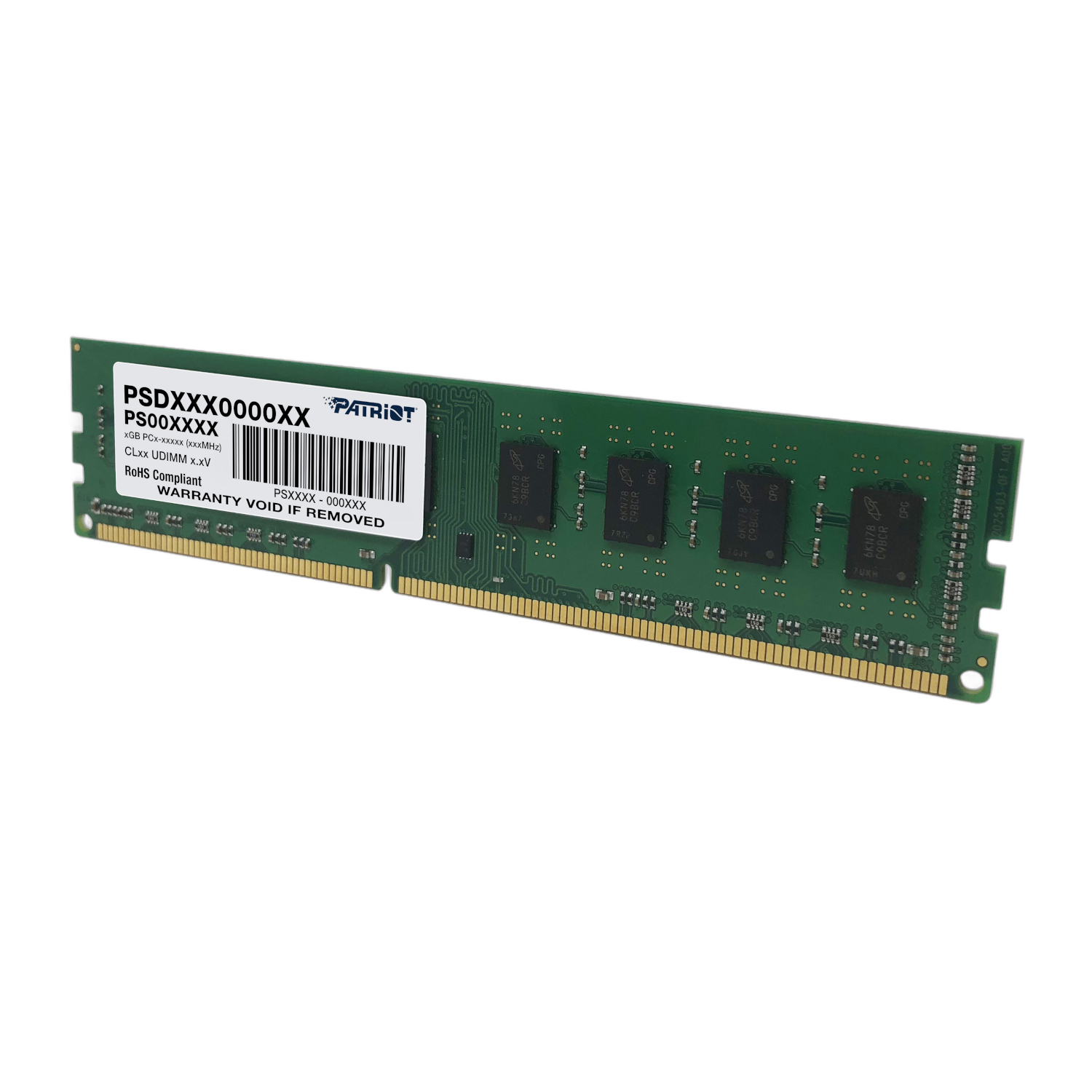 Patriot Signature Line 4GB 1600MHz DDR3 Single Rank Desktop Memory - Image 4
