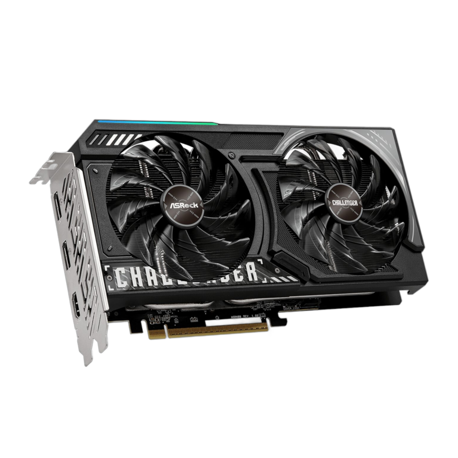 ASRock Radeon RX 9060 XT Challenger 16GB OC Graphics Card (RDNA™ 4, PCIe 5.0) - Image 4