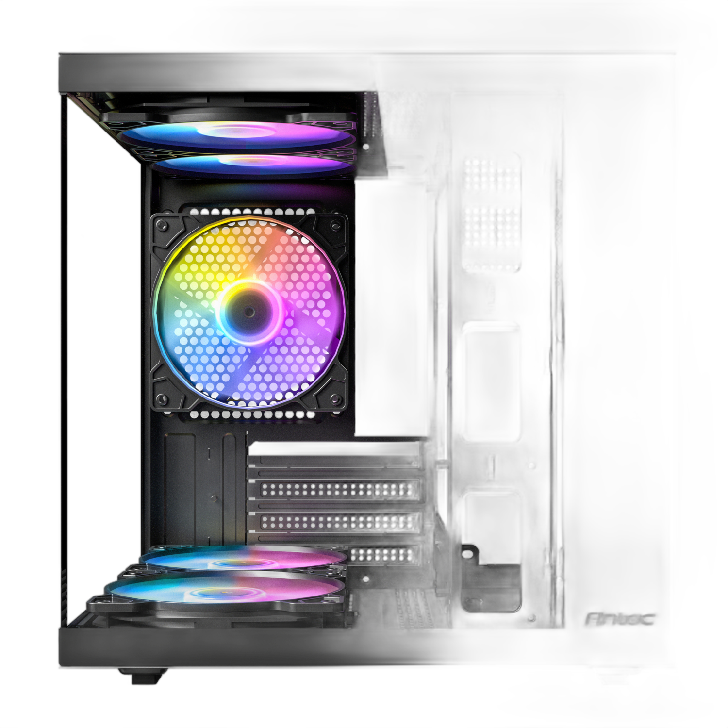 Antec VCX10M ARGB Micro-ATX | ITX Mini-Tower Gaming Chassis - Black - Image 2