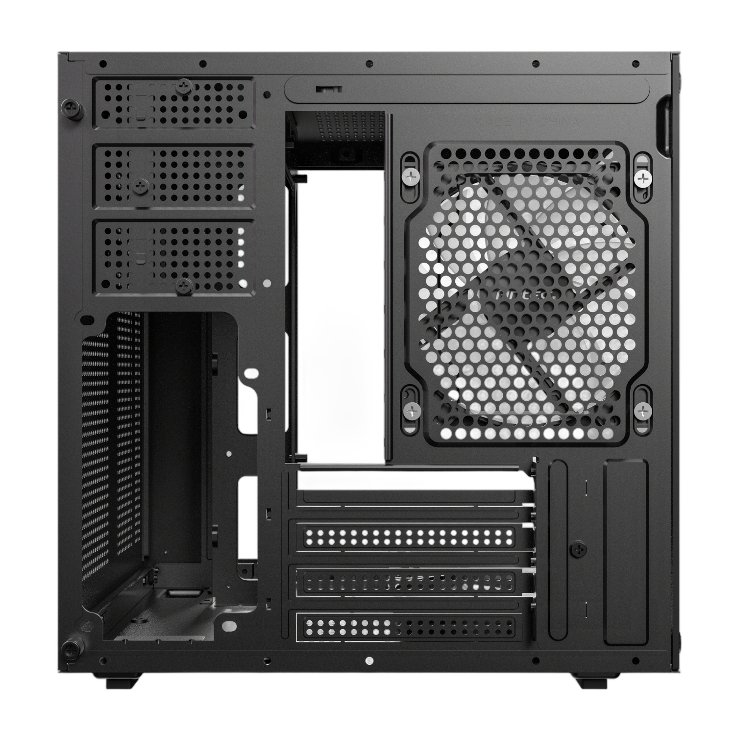 Antec VCX10M RGB Micro-ATX | ITX Mini -Tower Gaming Chassis - Black - Image 4