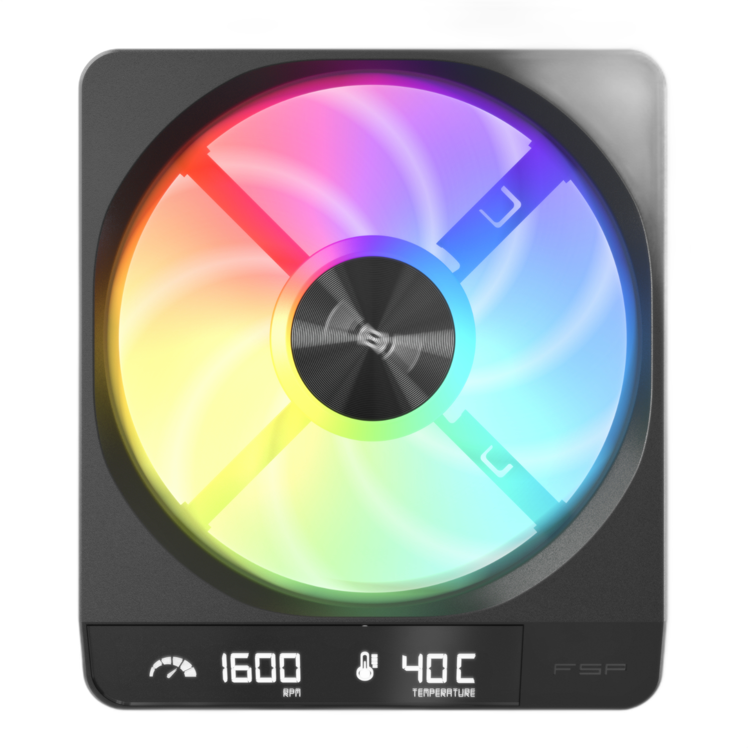 FSP ZENFAN 120mm ARGB PWM Smart Fan - Black - Image 2